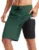 Pinkbomb Men’s 9″ Swim Trunks with Compression Liner for $13