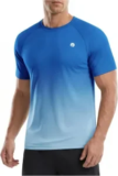 PINSPARK Men’s UPF 50+ Quick Dry Workout Shirt Now $8.99