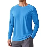 Pinspark Men’s UPF 50+ Short Sleeve Rash Guard Shirt for $7.99
