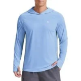 Pinspark Men’s UPF 50+ UV Protection Long Sleeve Sun Shirt for $7.49