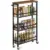 Pipishell 4-Tier Rolling Slim Storage Cart with Wheels for $21.99