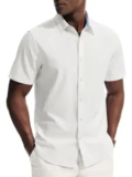 PJ PAUL JONES Men’s Short Sleeve Button Up Dress Shirt for $7.99
