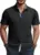 PJ PAUL JONES Men’s Short Sleeve Wrinkle-Free Button Down Shirt for $8.99