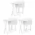 PJ Wood Portable Folding TV Snack Tray Table Set for $106.99