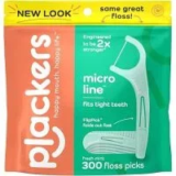 Plackers Micro Line Dental Floss Picks (300-Count) – $5.51 at Amazon