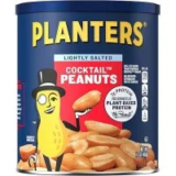 Planters Dry Roasted Peanuts 16oz Jar for $2.37