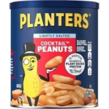 Planters Salted Cocktail Peanuts 16oz Jar for $2.38