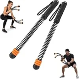 Poetish Adjustable Steel Spring Ropeless Battle Ropes (2-Pack) for $12.99