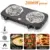 2000W Portable Electric Double Burner Hot Plate for $19.99