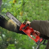 12 Inch Cordless Electric Chainsaw with Battery & Charger – $76.90