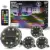4-Pack Pouwdl Solar Ground Lights with Remote – Now $9.99