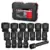 Powerbuilt 18-Piece 1/2″ Drive Metric Impact Socket Set for $43.50 $44