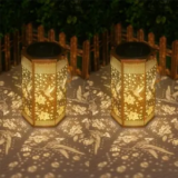 2-Pack PPZHAVG Hummingbird Solar Garden Lights for $20