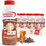 Premier Protein Coffeehouse Caramel Macchiato Protein Shake 12-Pack for $19.18
