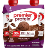 Premier Protein Chocolate Shakes 12-Pack for $7.85