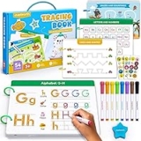 Preschool Learning Activities Book: 54 Reusable Pages for Ages 3-5 – Just $11.19 (Was $24.99)