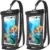Procase Floating IPX8 Waterproof Phone Pouch (2-Pack) – $8.32