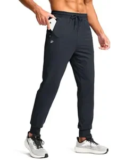 Pudolla Men’s 4-Way Stretch Jogger Sweatpants with Pockets for $9.99