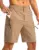 Pudolla Men’s Hiking Cargo Shorts for $14.99