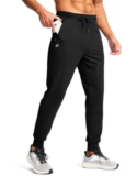 Pudolla Men’s Ultra 4-Way Stretch Joggers with Pockets Now $13