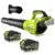 PULITUO 500CFM Cordless Leaf Blower with Batteries for $40