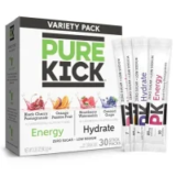 Pure Kick Energy and Hydrate Drink Mix Variety Pack (30-Count) for $5.67