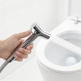 PureHome Handheld Bidet Sprayer with Shut-Off Valve for $10.99