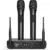 Pyle PDWM2135 Wireless Microphone System with 2 Handheld Mics for $34.99