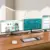 Pzloz Double Head LED Desk Lamp with Remote Control for $35