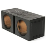 Q Power QBOMB15V Dual 15″ Vented Port Subwoofer Sub Box w/ Bedliner Spray – $174.99 ($298.99 MSRP)