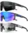 3-Pack QALLY Polarized Sports Sunglasses with UV400 Protection for $9.99