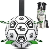 QDAN 6″ Soccer Ball Fetch and Tug Toy Now Only $9.28