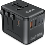 Quenxe 35W PD & QC Fast Charging Travel Power Adapter for $14