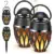 Queqimu 10W Outdoor Waterproof LED Flame Light Bluetooth Speaker 2-Pack for $29.99