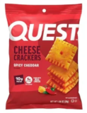 12-Count Quest Nutrition High Protein Cheese Crackers (Spicy Cheddar) for $11
