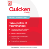 Quicken Classic Deluxe 1-Year Subscription for Windows/Mac – Now $44.99
