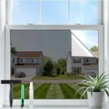 Rabbitgoo Black Silver Glass Window Privacy Film 17.5″ x 78.7″ for $3.59