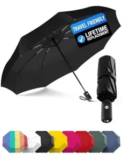 Rain-Mate Windproof Compact Folding Umbrella for $9.97