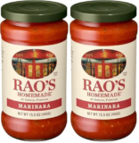 Rao’s Homemade Marinara Sauce 15.5 oz – Pack of 2 for $8.62