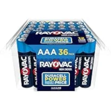 36-Count Rayovac High Energy AAA Batteries for $5.99