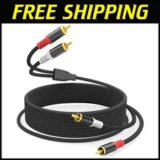 RCA Cable for Vinyl Record Player and SoundBar – Now $71.99