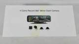 Rear View Mirror Dash Camera with Backup and Side Cameras for $181.49
