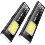 Rechoo Magnetic 8-Modes High Lumens Rechargeable Flashlight 2-Pack for $11.99