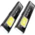 Rechoo Magnetic 8-Modes High Lumens Rechargeable Flashlight 2-Pack for $11.99