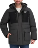 Reebok Men’s Heavyweight Puffer Parka Jacket for $46