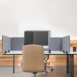 Stand Up Desk ReFocus Raw Clamp-On Acoustic Tabletop Divider – Now $166.48