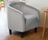 2-Pack Renwick Modern Upholstered Accent Chairs for $157