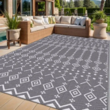 5′ x 8′ Reversible Outdoor Rug for $17.49