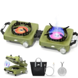Rhino Valley 2-Burner Propane Camp Stove for $39.99