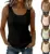 Women’s Ribbed Tank Tops – Scoop Neck Sleeveless Shirts for $4.99